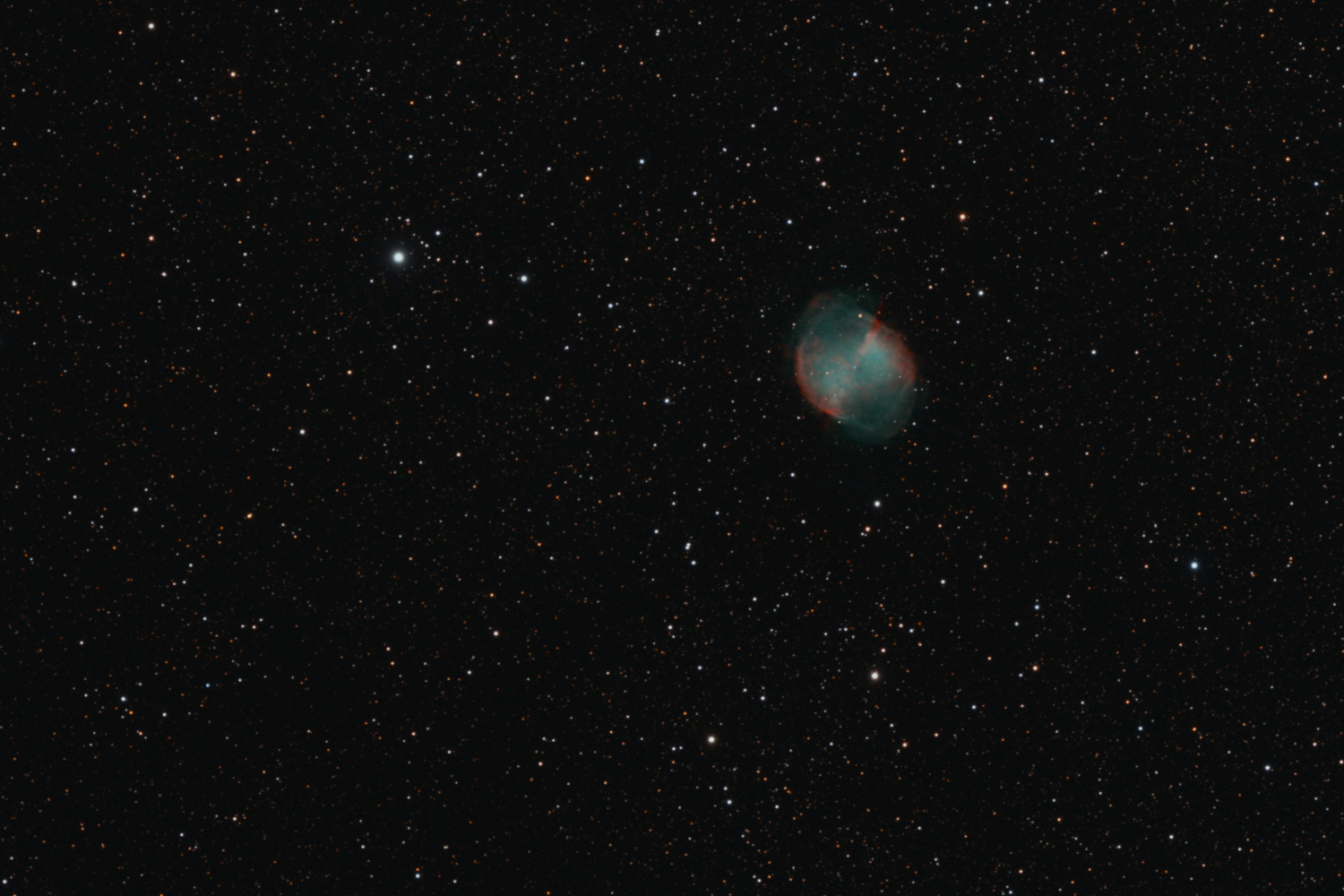 M27, The Dumbell Nebula