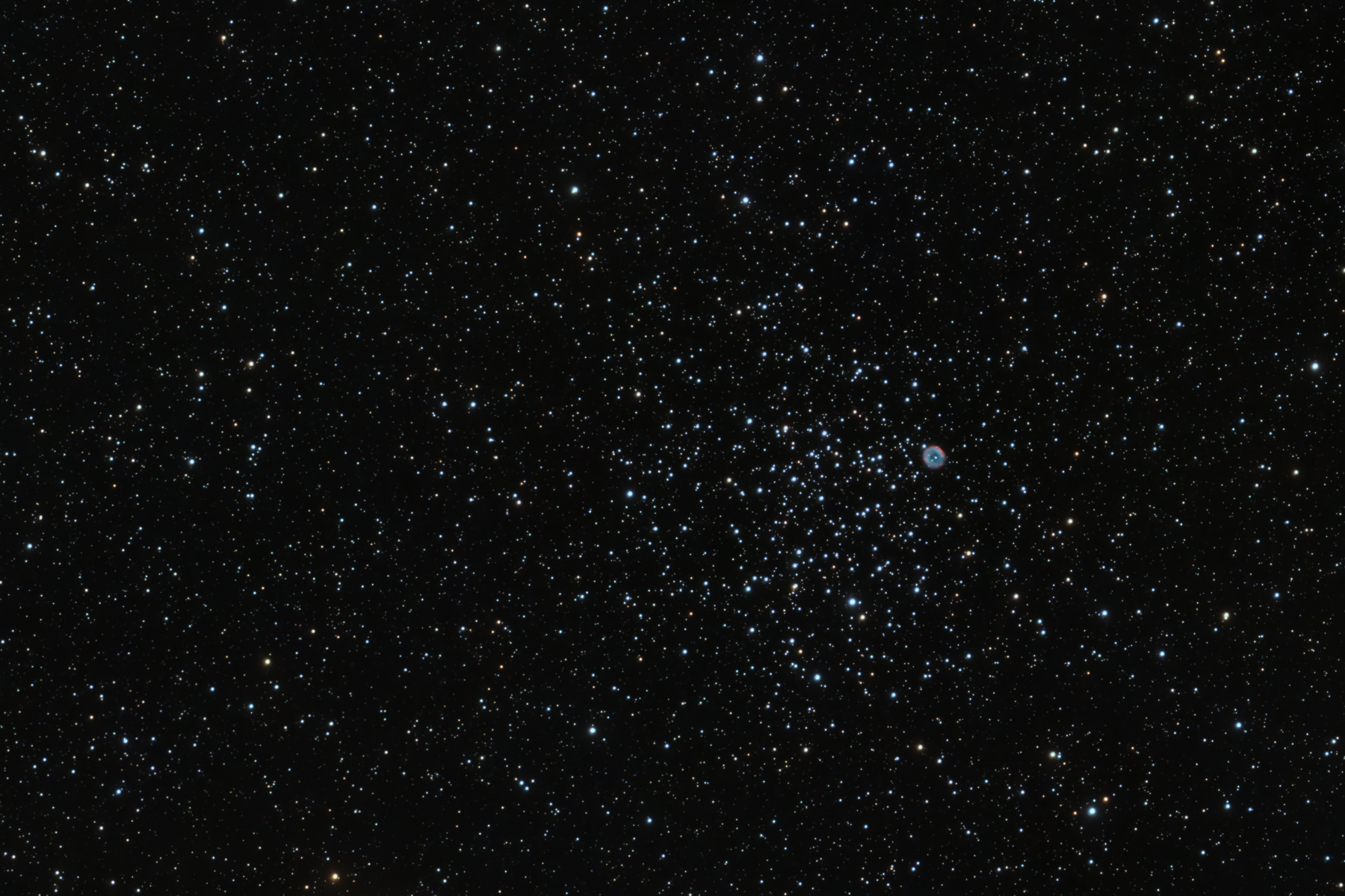 NGC 2437 in Puppis, M46