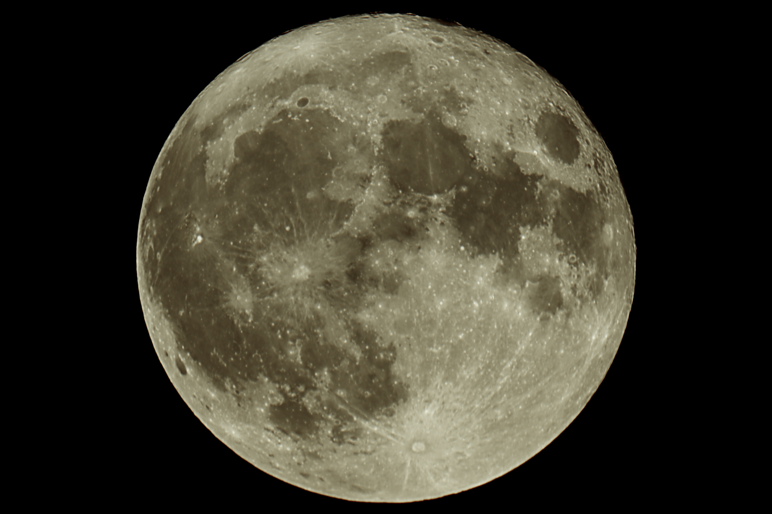 Full Supermoon 1 Aug 2023