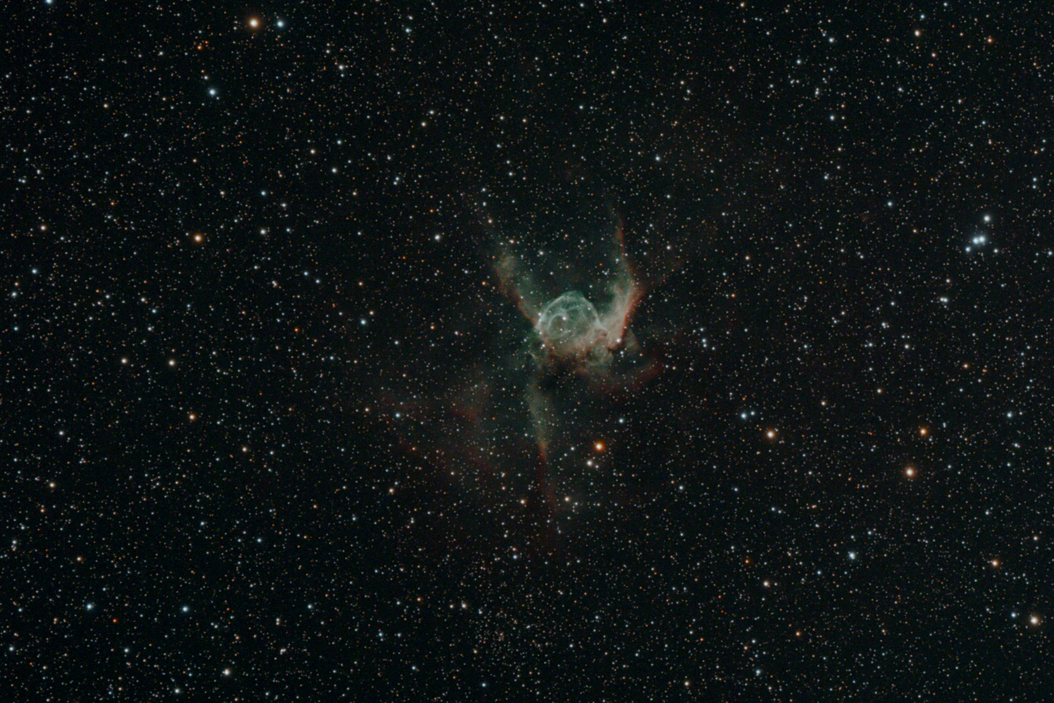 NGC 2350, Thor's Helmet