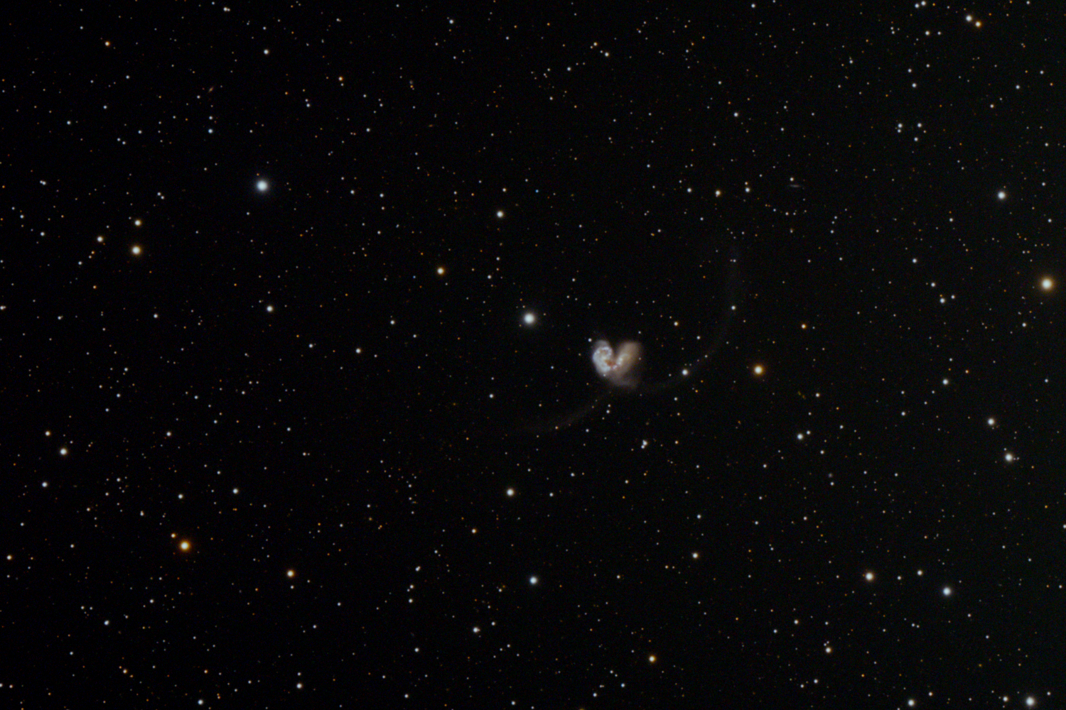 NGC 4038 and NGC 4039, The Antenna Galaxies