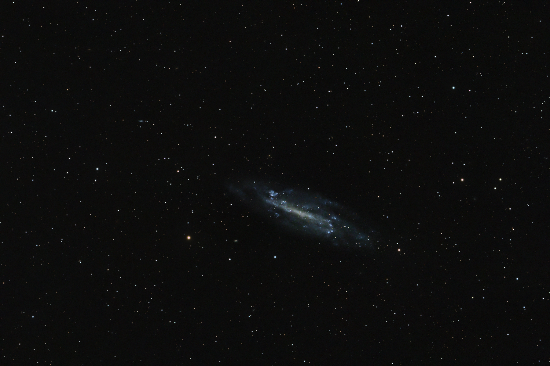 NGC 4236, Barred Spiral Galaxy