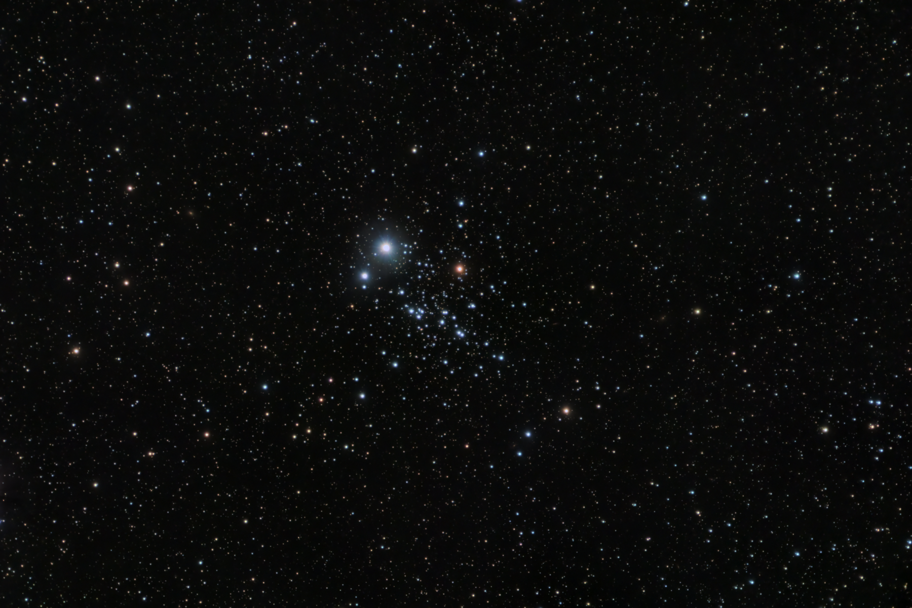 NGC457 in Cassiopeia, Owl Cluster