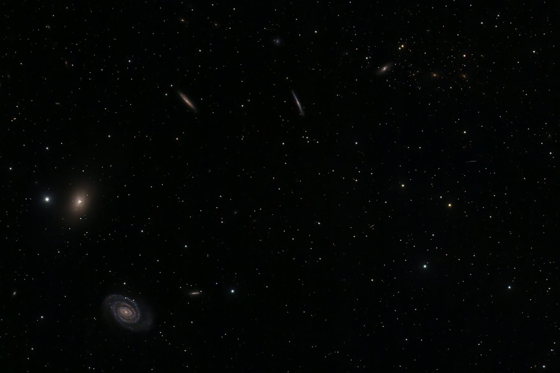 NGC 5364, a grand design spiral galaxy