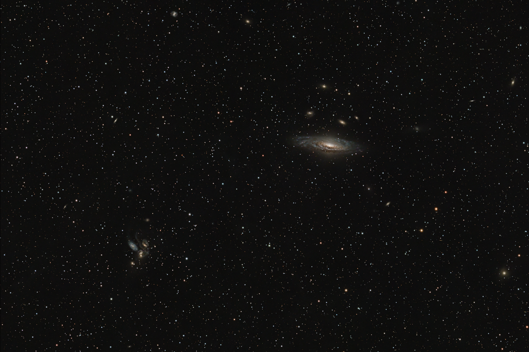 NGC 7331 and Arp 319