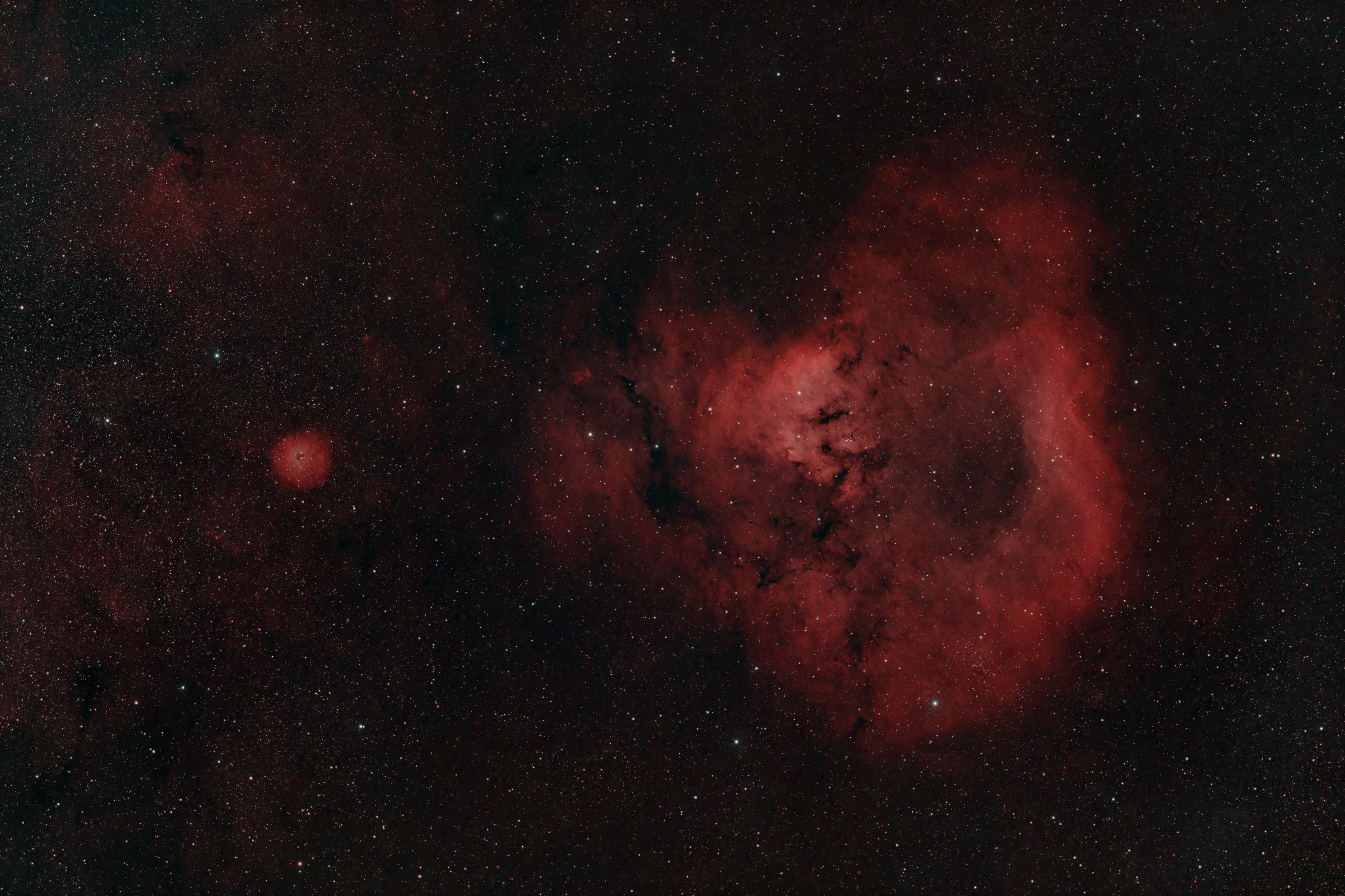 NGC 7822, Nebula