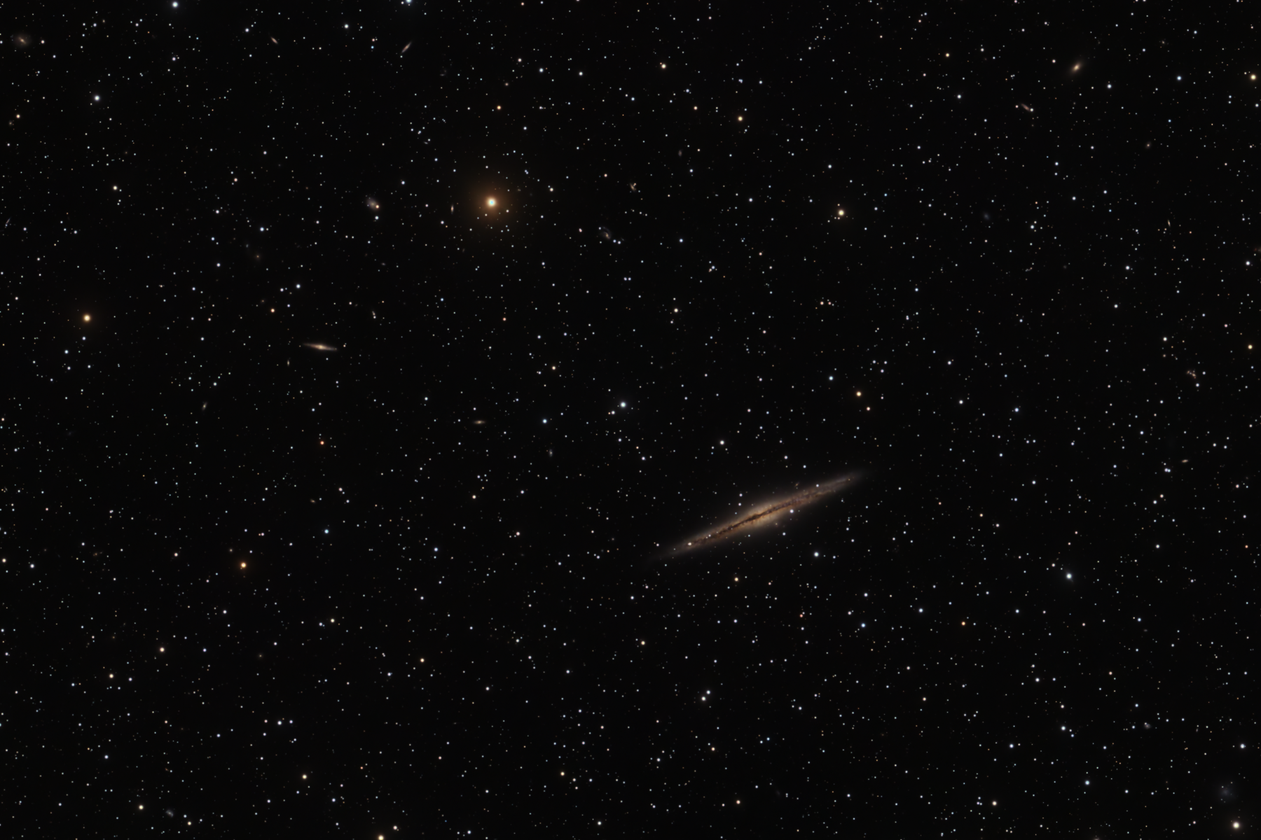 NGC 891, The Outer Limits Galaxy