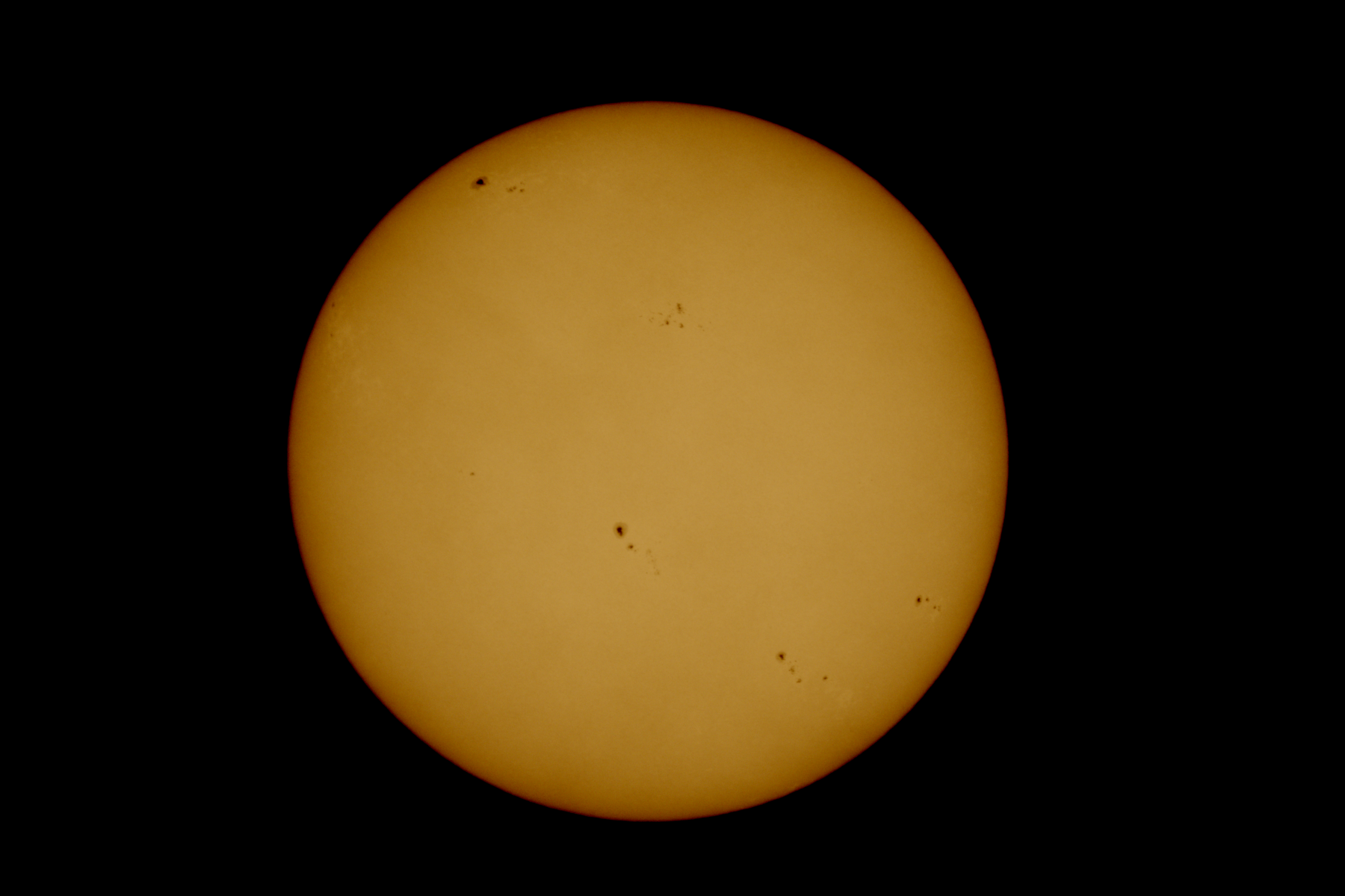 Sunspots 16 July 2022